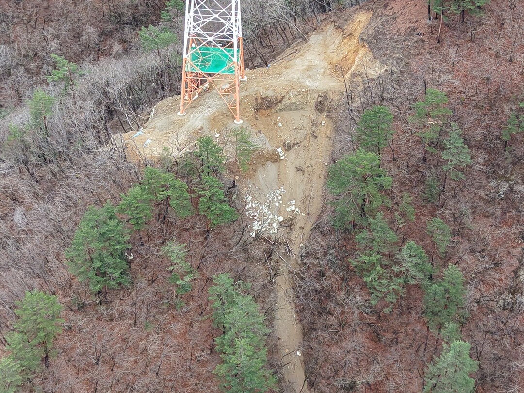 한전, 송전탑 건립 현장 법은 실종